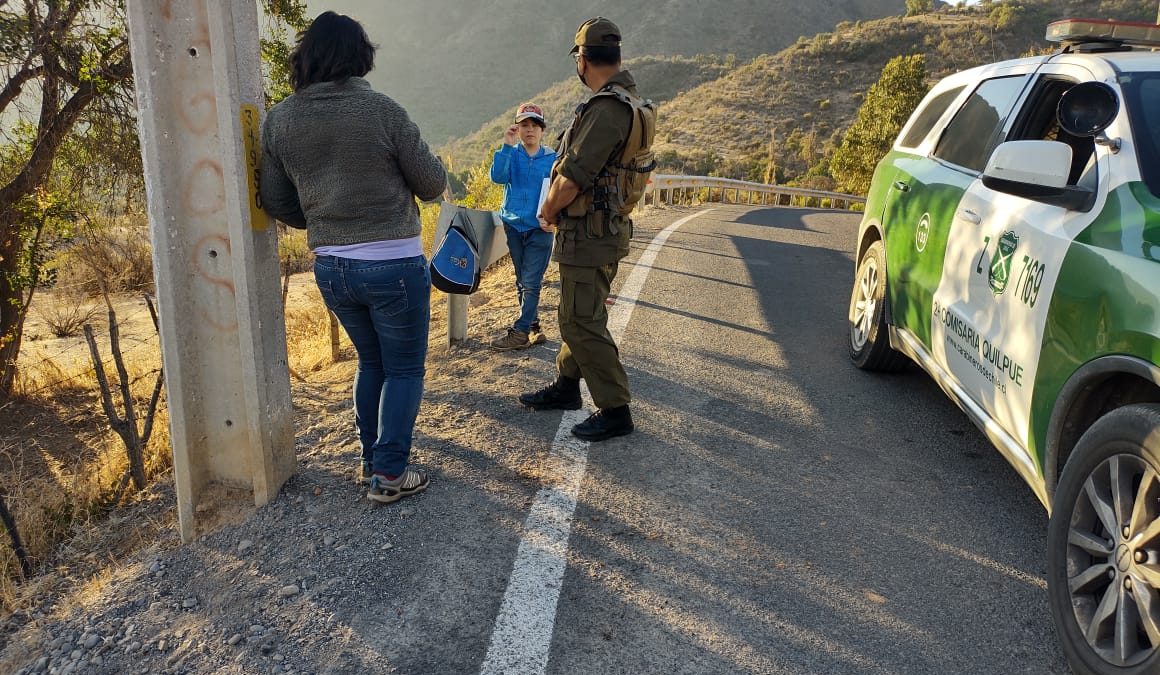 Carabineros inicia trabajo focalizado de prevención y seguridad en sectores rurales de Quilpué.