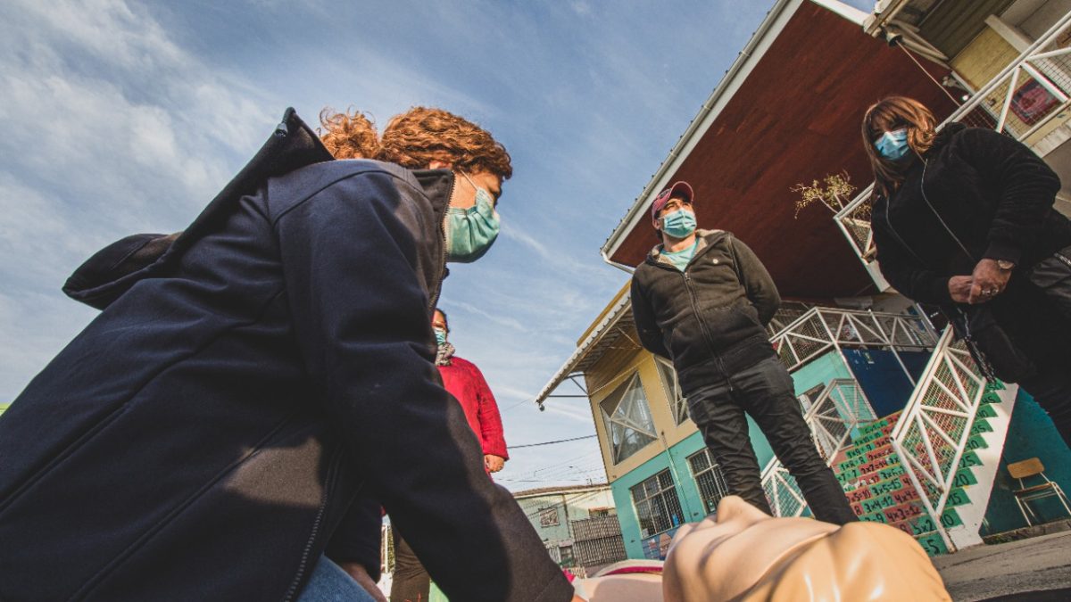 Escuela España de Valparaíso se transformó en la 1era cardioprotegida del sistema escolar público