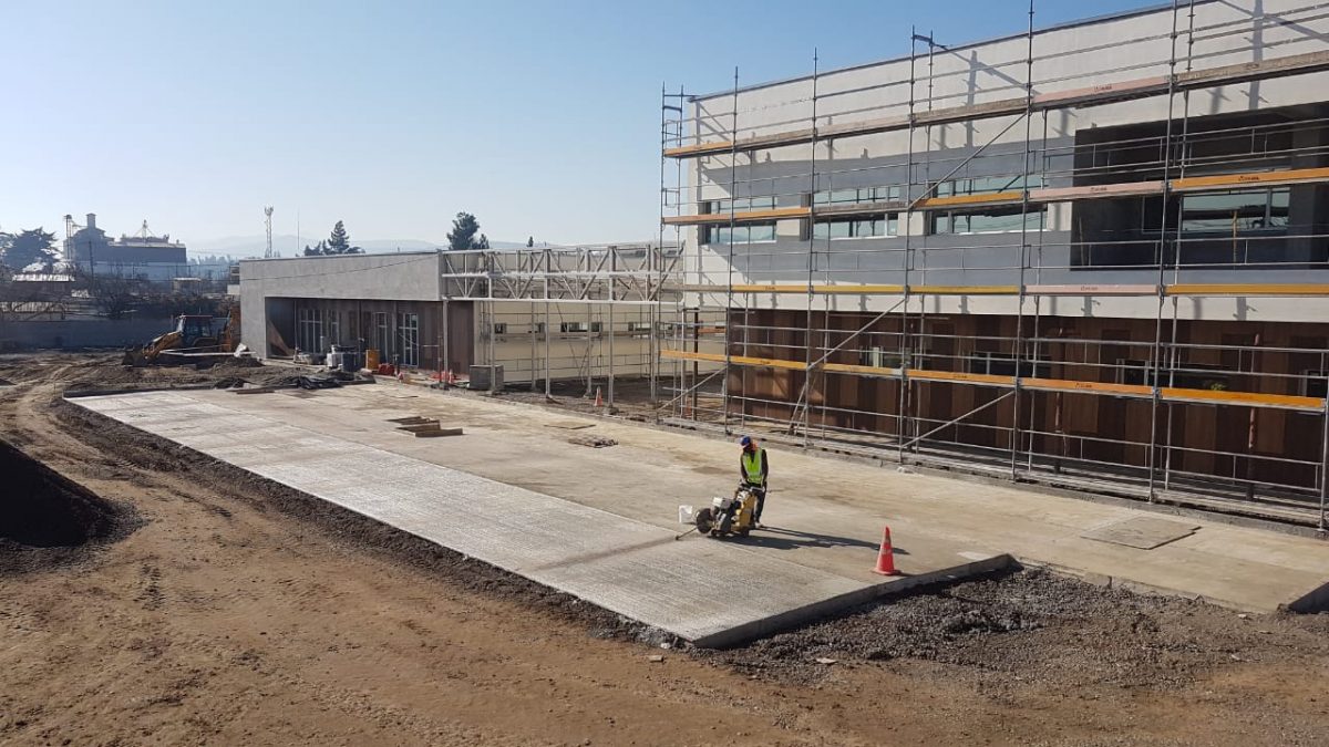 Más de un 60% de avance alcanzan las obras del nuevo Hospital San José de Casablanca