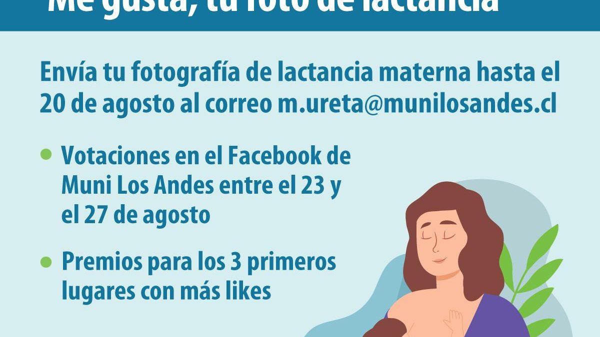 Invitan a participar en concurso fotográfico “Me gusta tu foto de lactancia”