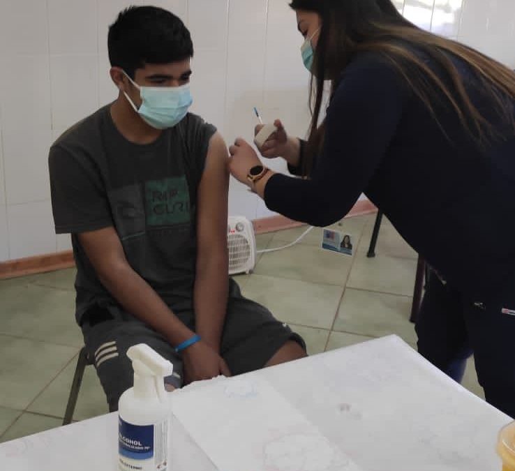 Vacunatorio Móvil del Servicio de Salud culminó con más de 1000  dosis entregadas