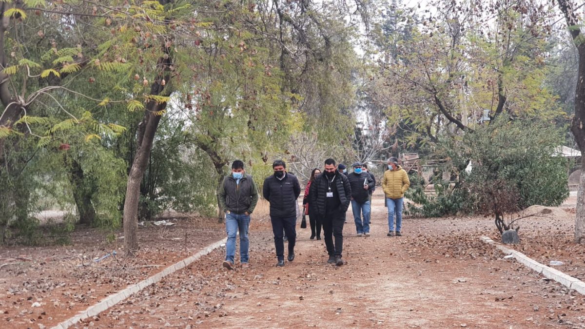 Con una visita inspectiva comienzan las primeras acciones para lograr la apertura del Parque Cordillera