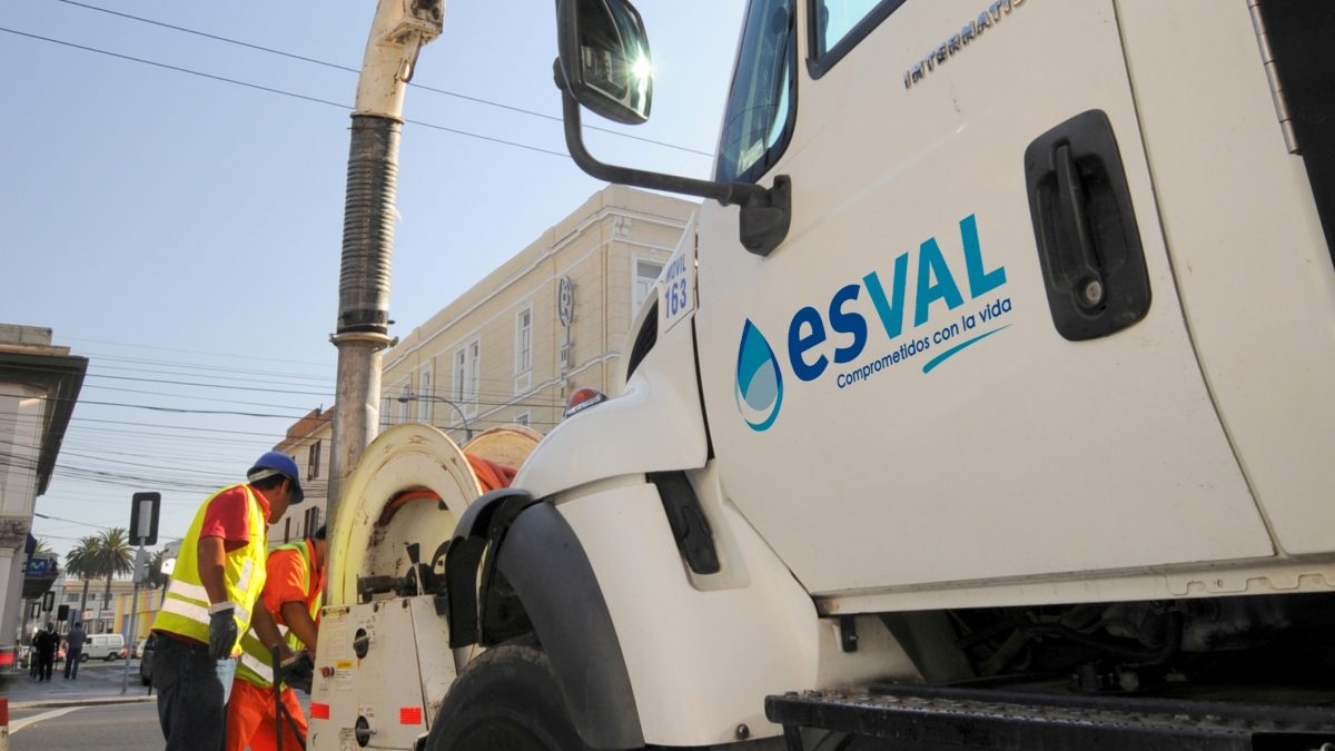 Esval activa su alerta preventiva ante sistema frontal que llegará a la Región de Valparaíso