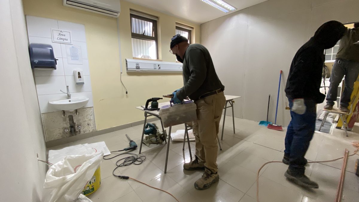 En ejecución obras de mejoramiento para Unidad Dental y UAPO de Cesfam Centenario