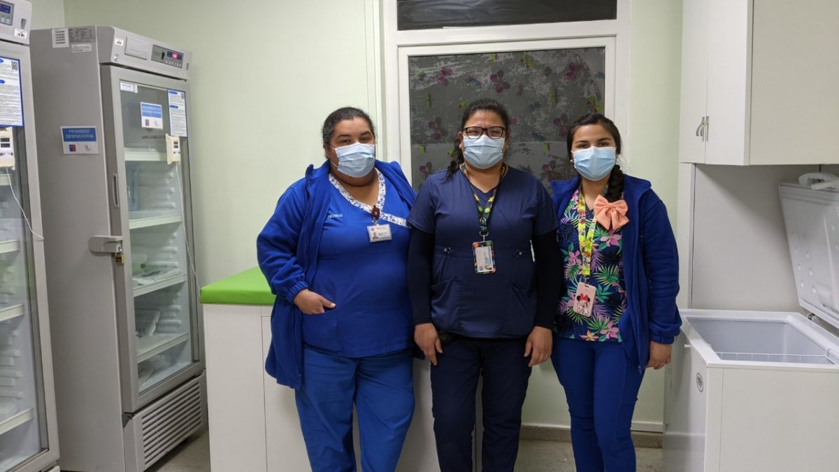 Remodelan vacunatorio del Hospital Adriana Cousiño de Quintero