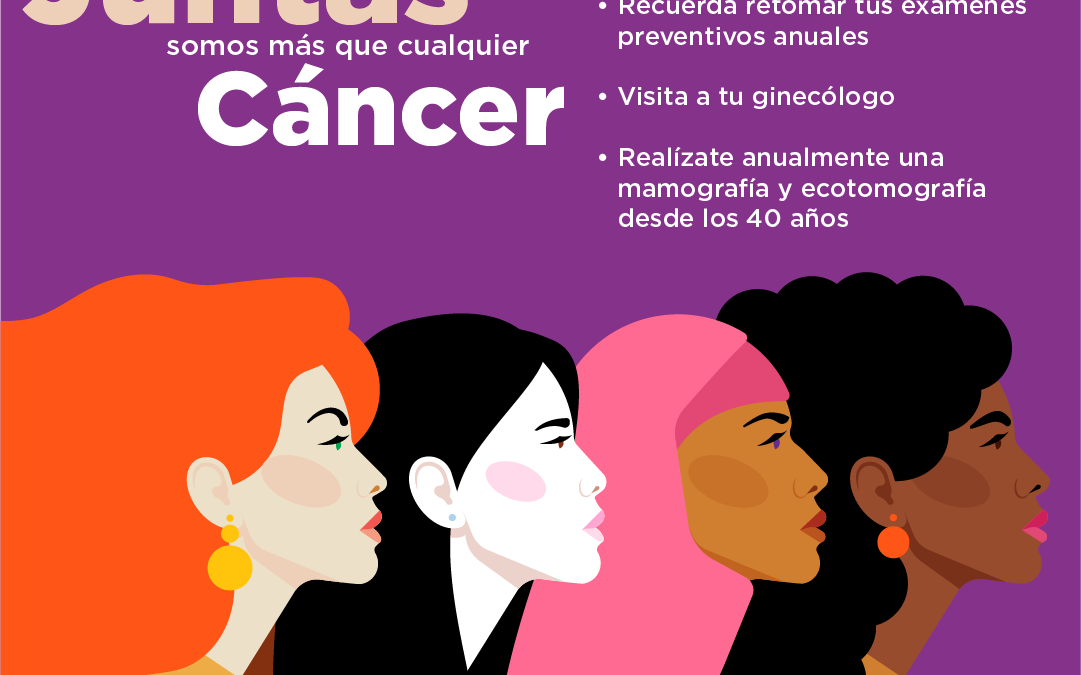 En el mes del cáncer de mama: Conac realiza campaña para que mujeres retomen exámenes preventivos