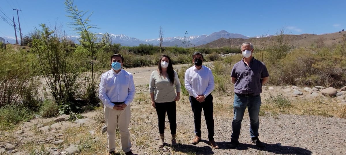 Alcaldes de la provincia de Los Andes se oponen a medida de intervención del Río Aconcagua