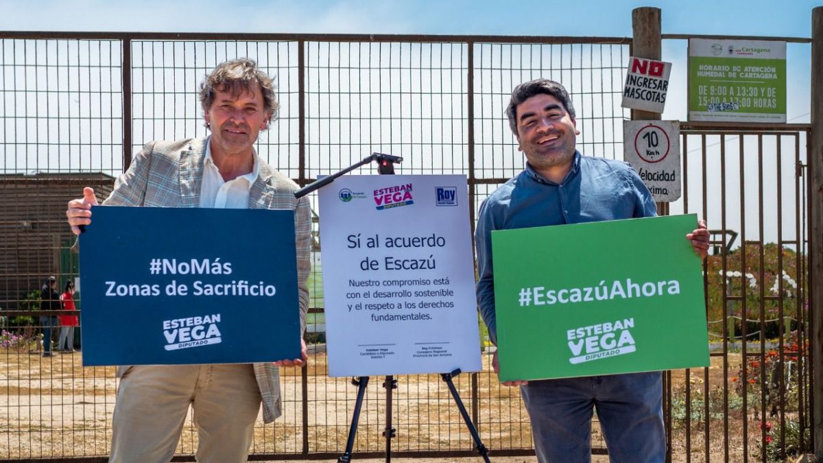 Esteban Vega Toro firmó compromiso medioambiental en el Humedal de Cartagena