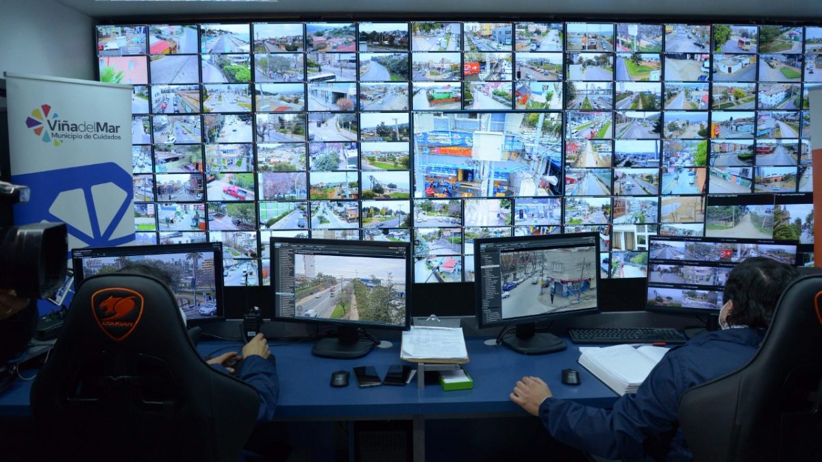 Municipio de Viña del Mar inaugura nuevo sistema de televigilancia comunal de alta tecnología