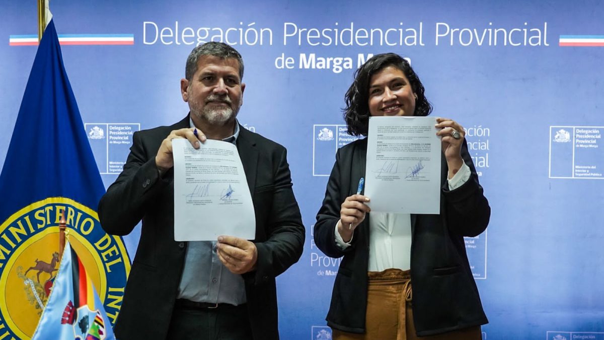 <strong>Municipalidad de Villa Alemana y Delegación Provincial de Marga Marga celebran importante convenio para combatir la escasez hídrica en la Comuna</strong>