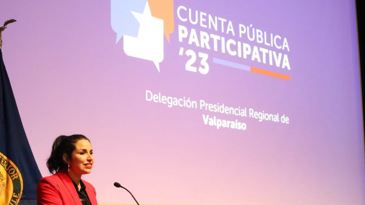 Delegada Presidencial Regional Sofía González rindió su primera Cuenta Pública a un año de Gobierno