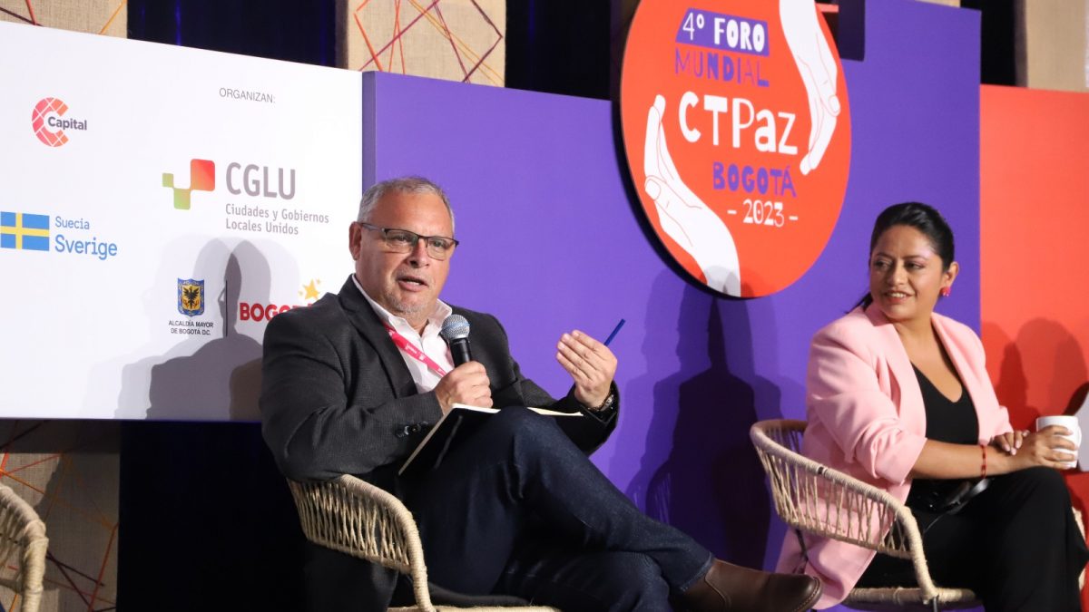 <strong>Gobernador Rodrigo Mundaca participa en IV Foro Mundial “Ciudades y Territorios de paz” en Bogotá</strong>