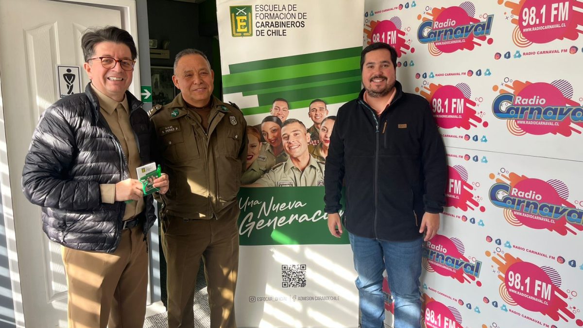 Suboficial Mayor Rodolfo Pérez: Proceso de admisión a los cursos de formación de Carabineros